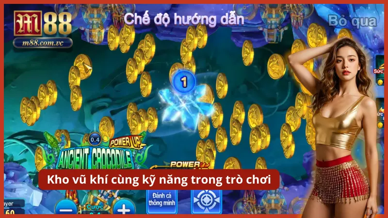 Trang bị các loại pháo thủ nâng cấp và kỹ năng đóng băng diện rộng.