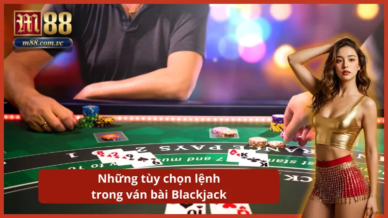 Linh hoạt sử dụng quyền Rút (Hit), Dừng (Stand) hoặc Tách bài (Split) để tối ưu thế bài.