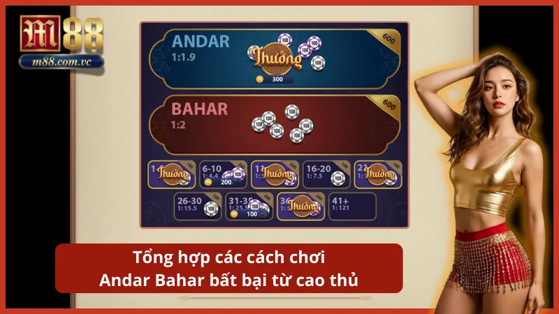 Áp dụng chiến thuật soi cầu thống kê để bắt nhịp chuỗi thắng Andar/Bahar.
