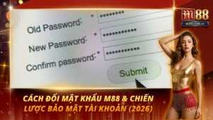 Cách Đổi Mật Khẩu M88