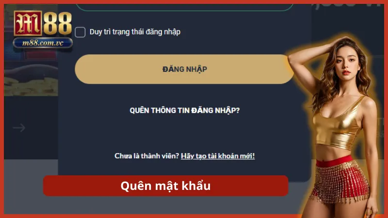 Xác thực danh tính qua mã OTP gửi về điện thoại để thiết lập lại quyền truy cập.