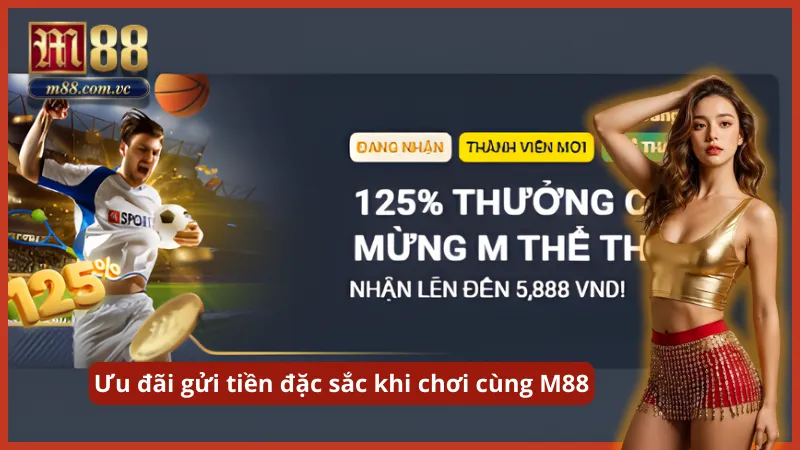 Tận dụng cơ hội gia tăng ngân sách cược nhờ các gói thưởng nạp giá trị.