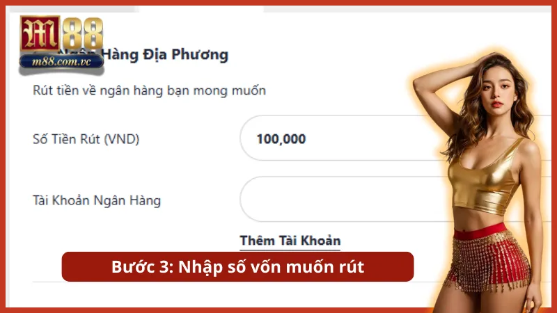 Điền chính xác mệnh giá quy đổi nằm trong khoảng hạn mức cho phép.