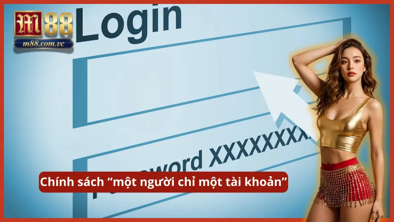 Điều khoản sử dụng có chính sách một người chỉ được một tài khoản