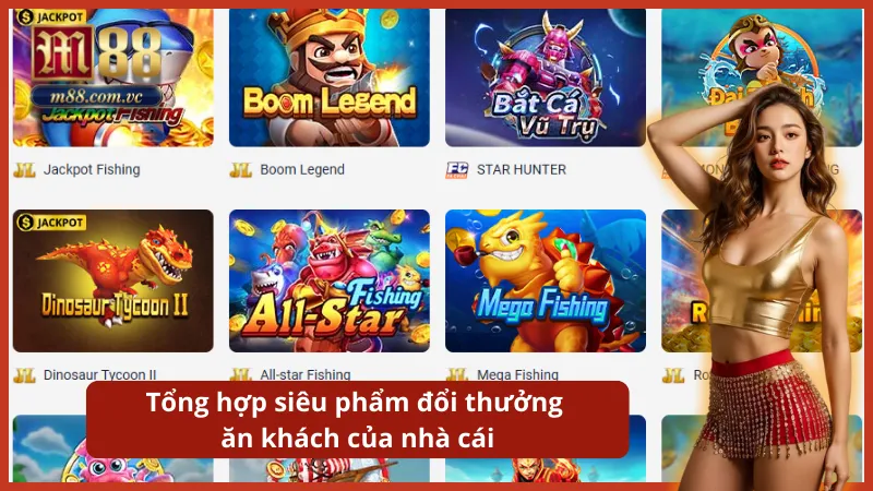 Khám phá thế giới thủy cung rực rỡ quy tụ hàng loạt tựa game săn cá đình đám nhất.