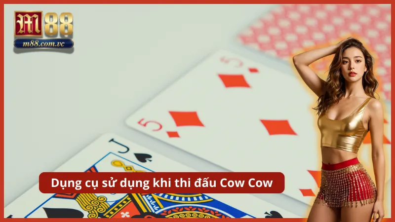 Sử dụng bộ Tú lơ khơ 52 lá tiêu chuẩn (bỏ Joker) để chia bài.