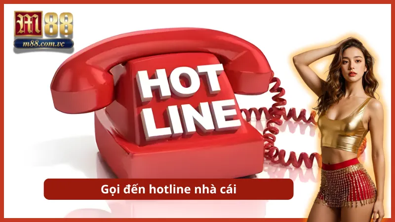 Liên hệ nhanh qua tổng đài hỗ trợ của M88