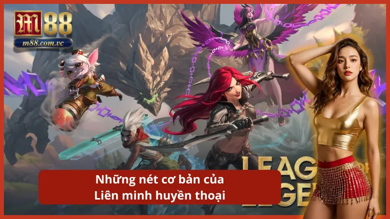Cuộc chiến phá hủy Nhà chính Nexus kinh điển trên bản đồ Summoner's Rift.