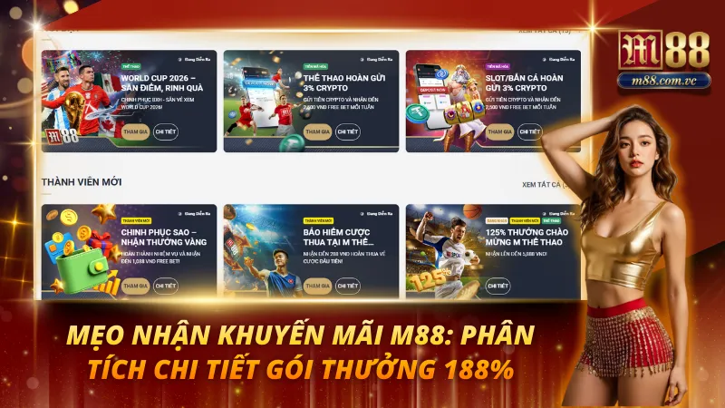 Nhận Khuyến Mãi M88