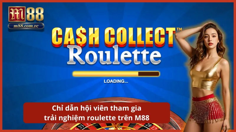 Thao tác đặt Chip lên bàn cược ảo và chờ đợi vòng quay bắt đầu.