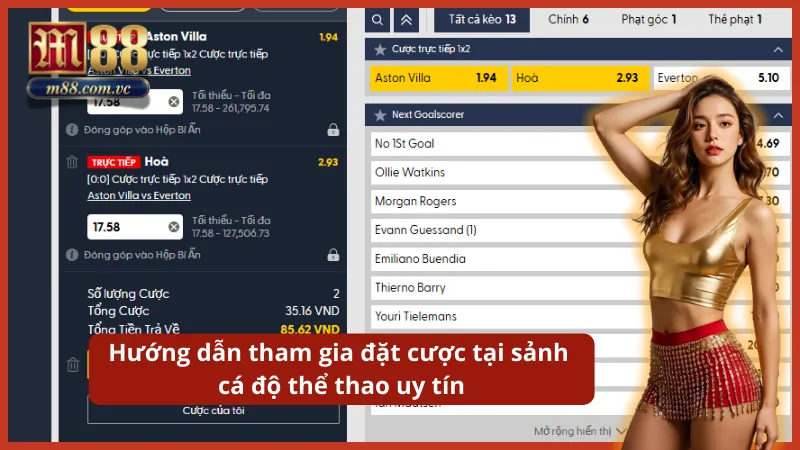 Thao tác chốt vé cược đơn giản, hệ thống xử lý giao dịch ngay lập tức.