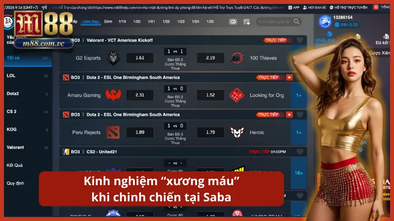 Tuân thủ nguyên tắc quản lý vốn chặt chẽ để tránh bị cuốn vào nhịp độ trận đấu.