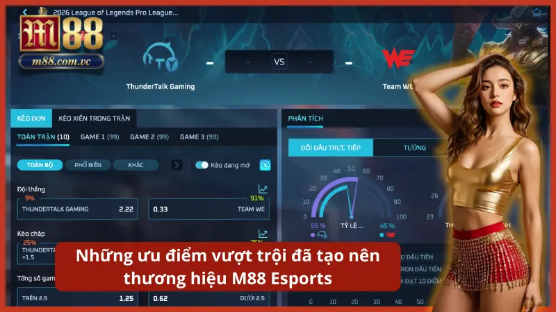 Tích hợp tính năng Live Streaming mượt mà giúp theo dõi sát diễn biến trận đấu.