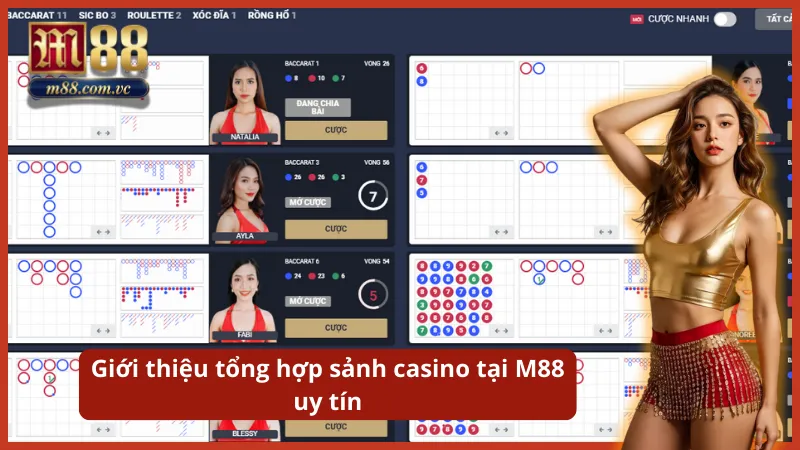 Thiên đường sòng bài trực tuyến quy tụ các nhà cung cấp đẳng cấp quốc tế.