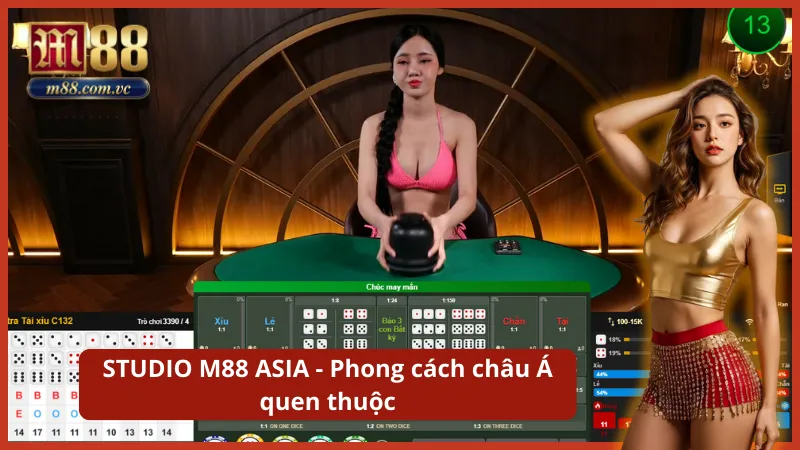 Không gian giải trí đậm chất Á Đông với dàn Dealer người Việt xinh đẹp, thân thiện.