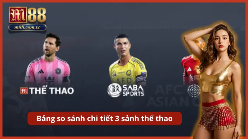 Bảng đối chiếu tính năng và thế mạnh riêng biệt để chọn ra sảnh chơi phù hợp nhất.