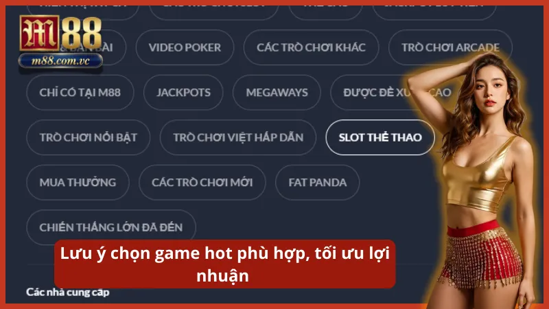 Lựa chọn tựa game đúng sở trường để tối đa hóa lợi nhuận cá nhân.