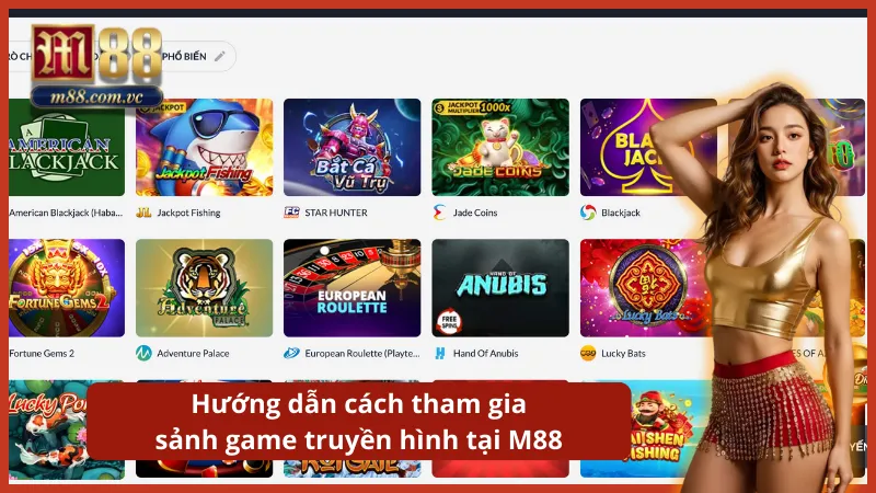 Truy cập sảnh Live Casino, chọn phòng chơi và đặt cược vào ô may mắn.